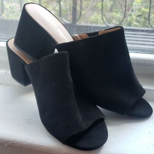 Christian Siriano Suede Sandals NEVER WORN